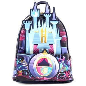 DisneyParks Loungefly Backpack Cinderella Castle NWT